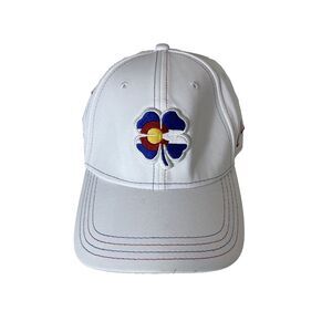 Black Clover USA Live Lucky Colorado Flag Golf Cap‎ Men's Size Small/Medium